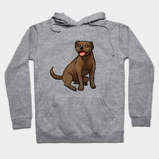 Dog - American Pit Bull - Brindle Hoodie